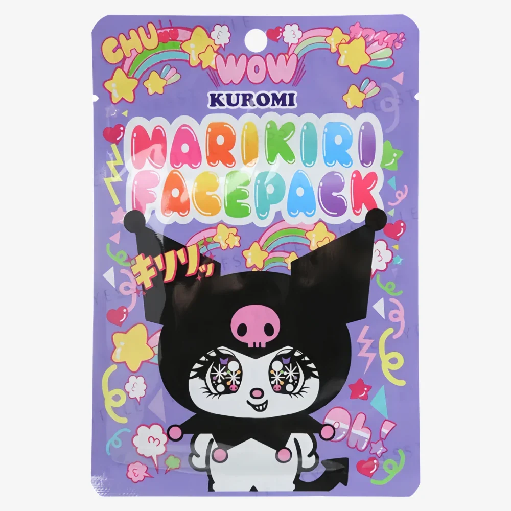 Kuromi Narikiri Face Mask (Cute Nabeyuka) 1pc