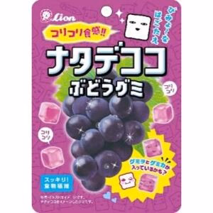 Lion Natade Coco Grape Fruit Gummy Candy 44g