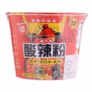 Baijia Sichuan Hot & Sour Vermicelli Noodles (Non-Fried) 105g