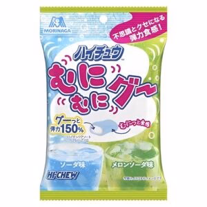 Morinaga Hi-Chew Gummy Candy( Soda & Melon Soda Flavor) 32g