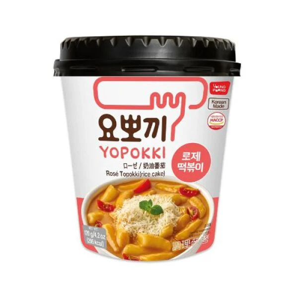 YOPOKKI Rice Cake (Rose) 120g