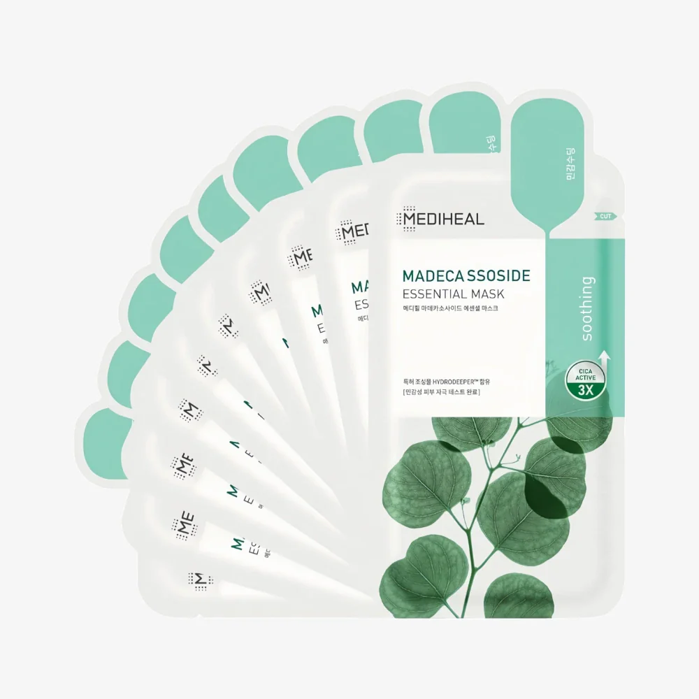 MEDIHEAL Madecassoside Essential Mask (10 Sheets)