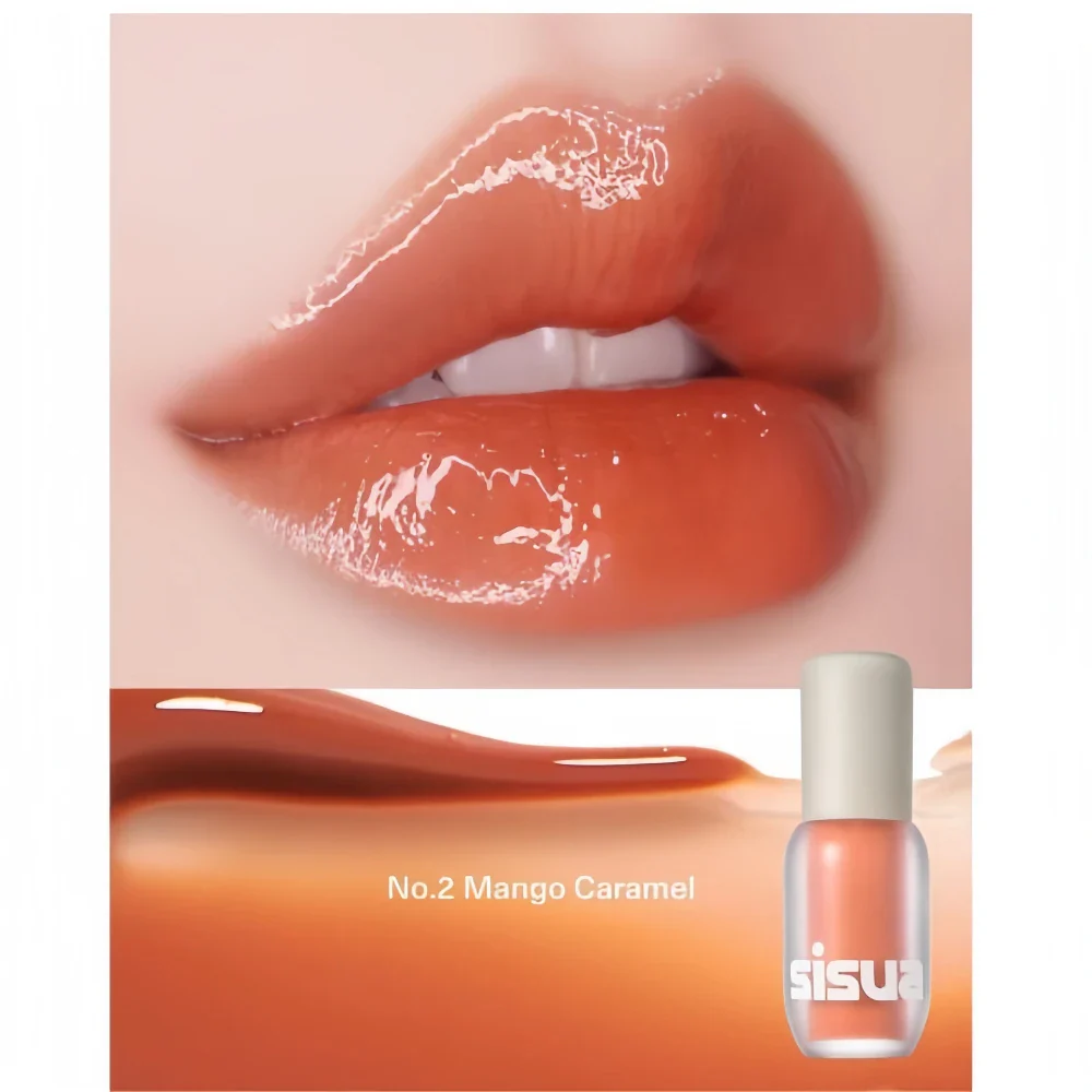 unleashia Popcorn Syrup Lip Plumper No.2 Mango Caramel
