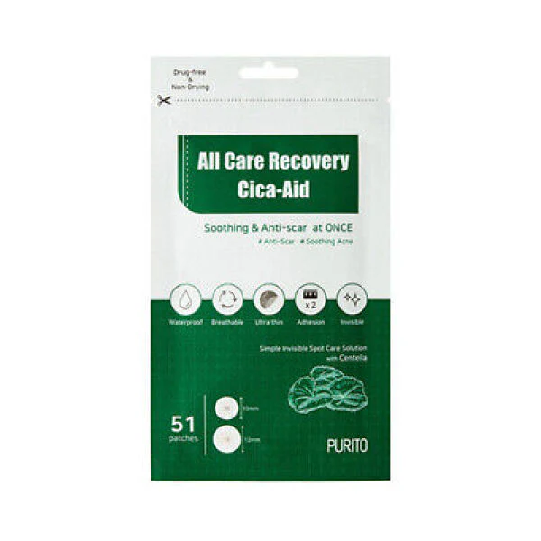 PURITO All Care Recovery Cica-Aid Patch 51 Patches