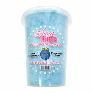 Sugar Fluffs Sour Raspberry Cotton Candy 60g