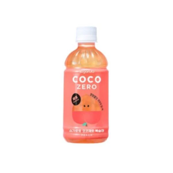 SUGARLOLO Coco Zero Drink (Peach Flavor) 340ml