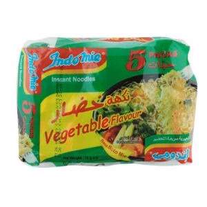 lndomie lnstant Noodles Vegetable Flavor 75g*5bags