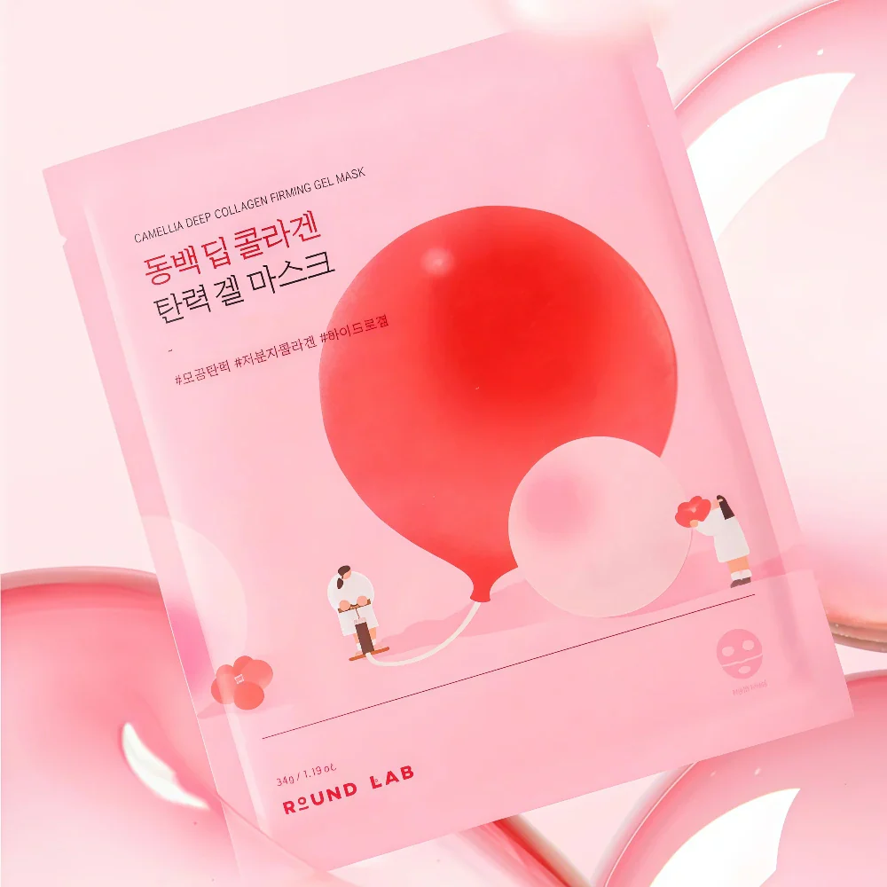 ROUND LAB Camellia Deep Collagen Firming Gel Mask (1)