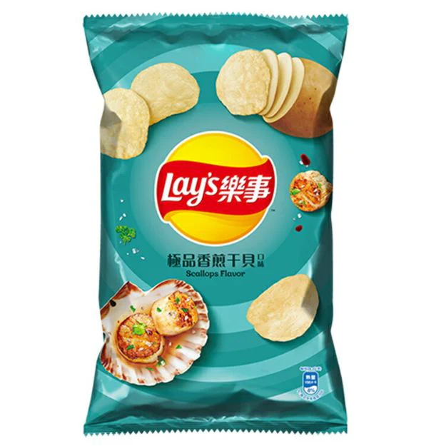 Lay's Scallop Flavor Potato Chips 85g
