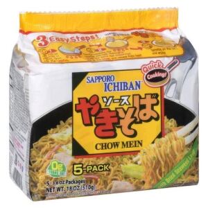 SAPPORO ICHIBAN 5PK (YAKI) Chow Mein 510g