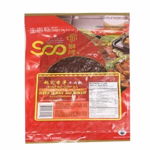 SOO Vietnamese Lemongrass Beef Jerky 85g