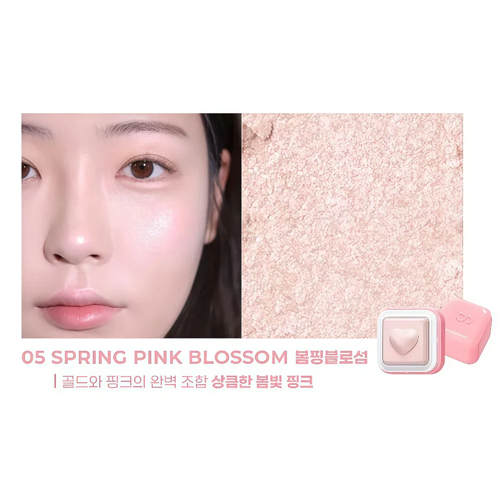 COLORGRAM Milk Bling Heartlighter 05 Spring Pink Blossom