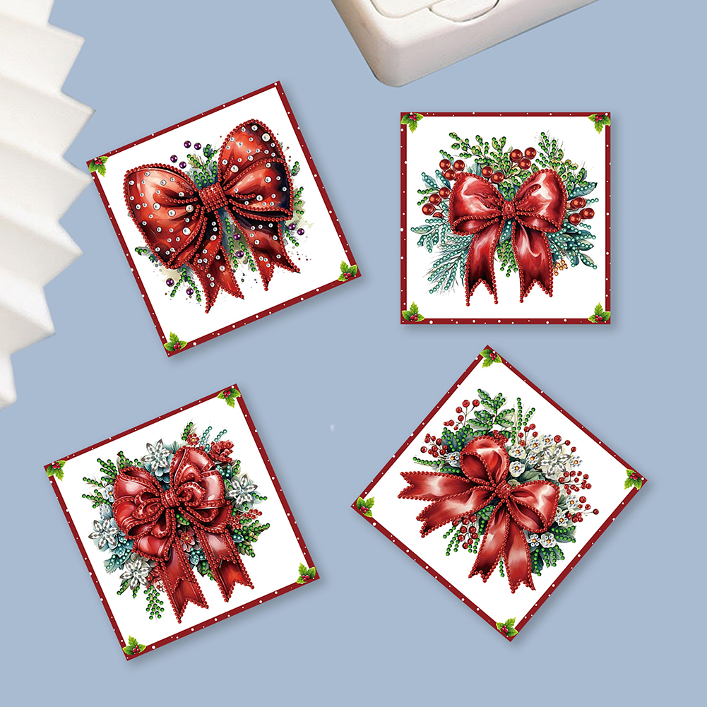 6Pcs DIY Diamond Painting Greeting Card - Elk