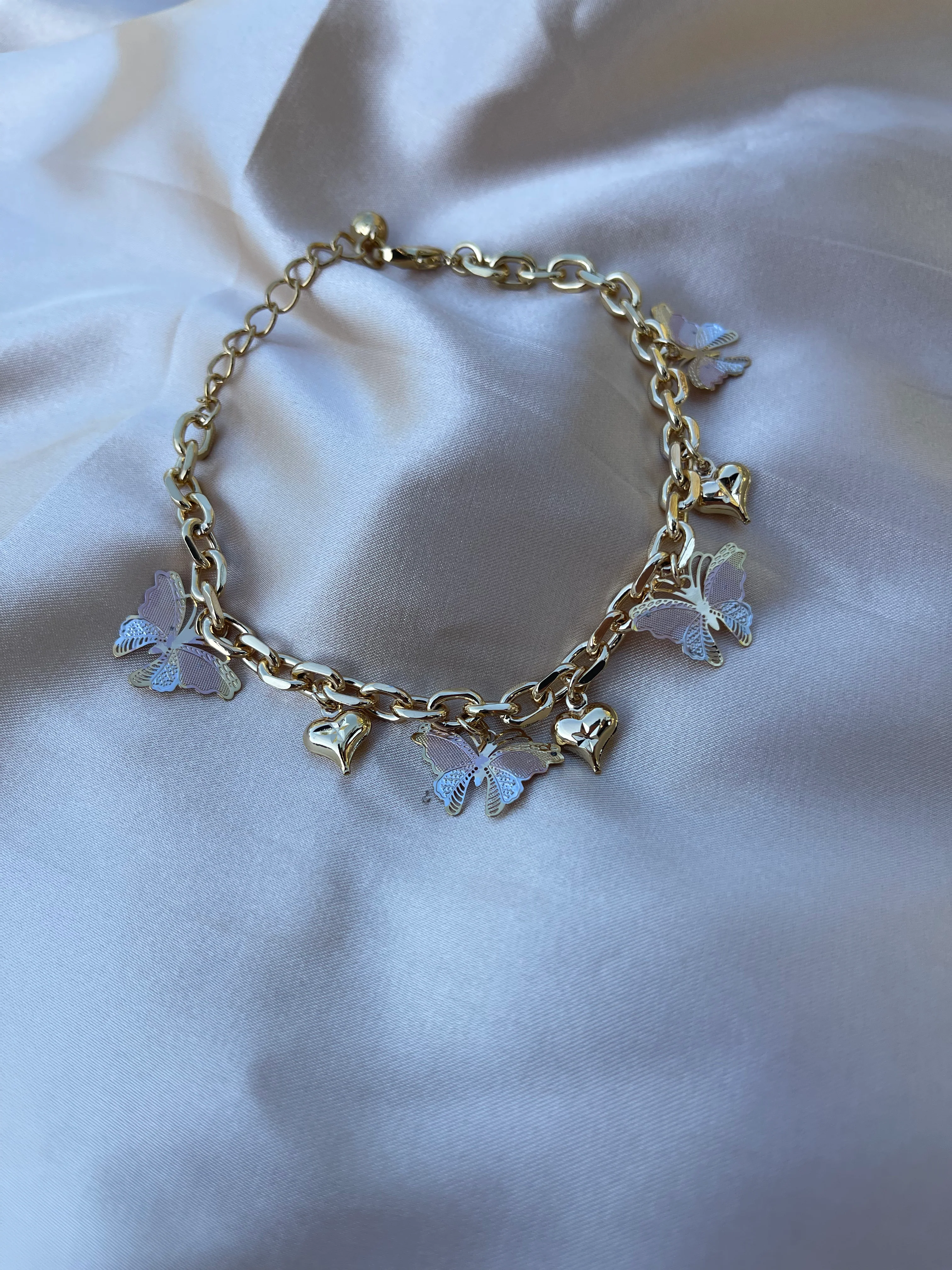 Butterfly Heart Bracelet