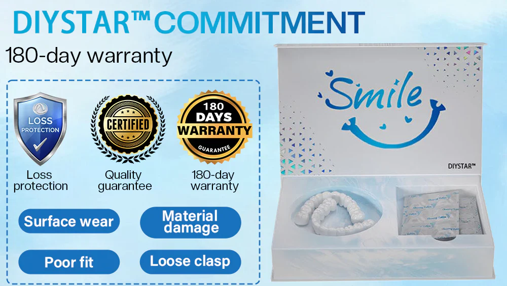 Official Store | DIYSTAR™ Moldable Dentures🧑🏽‍⚕️Obtain American Dental Association (ADA) Certification ✅