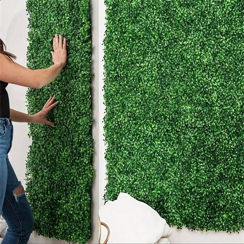 🌿 Artificial Green Plant Hedge Fence – 10pcs Simulation Garden Screen for Indoor & Outdoor, Home Decor, Backyard & Fall Gifts 🎁