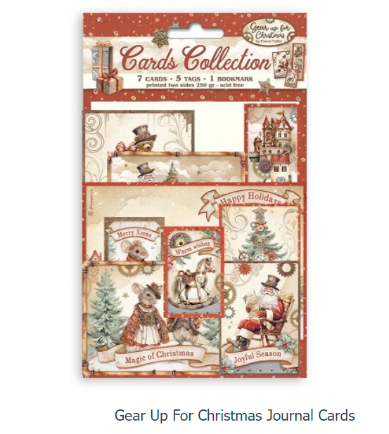 Gear Up For Christmas Journal Cards