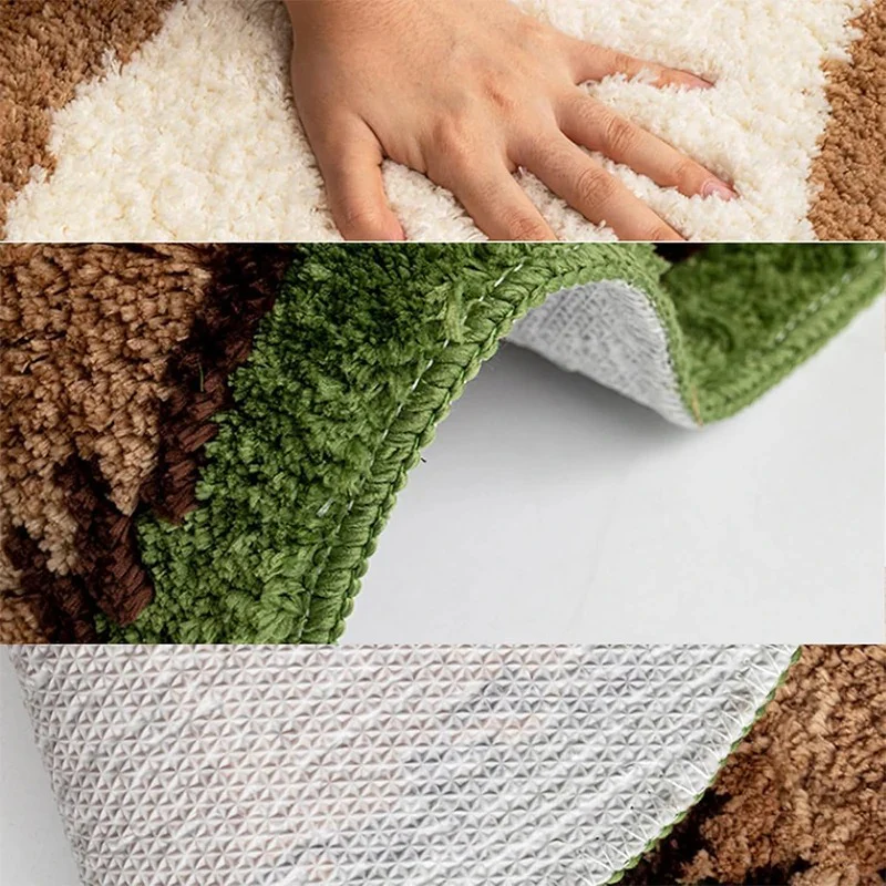 Soft Cartoon Cat Lover Tufted Rug