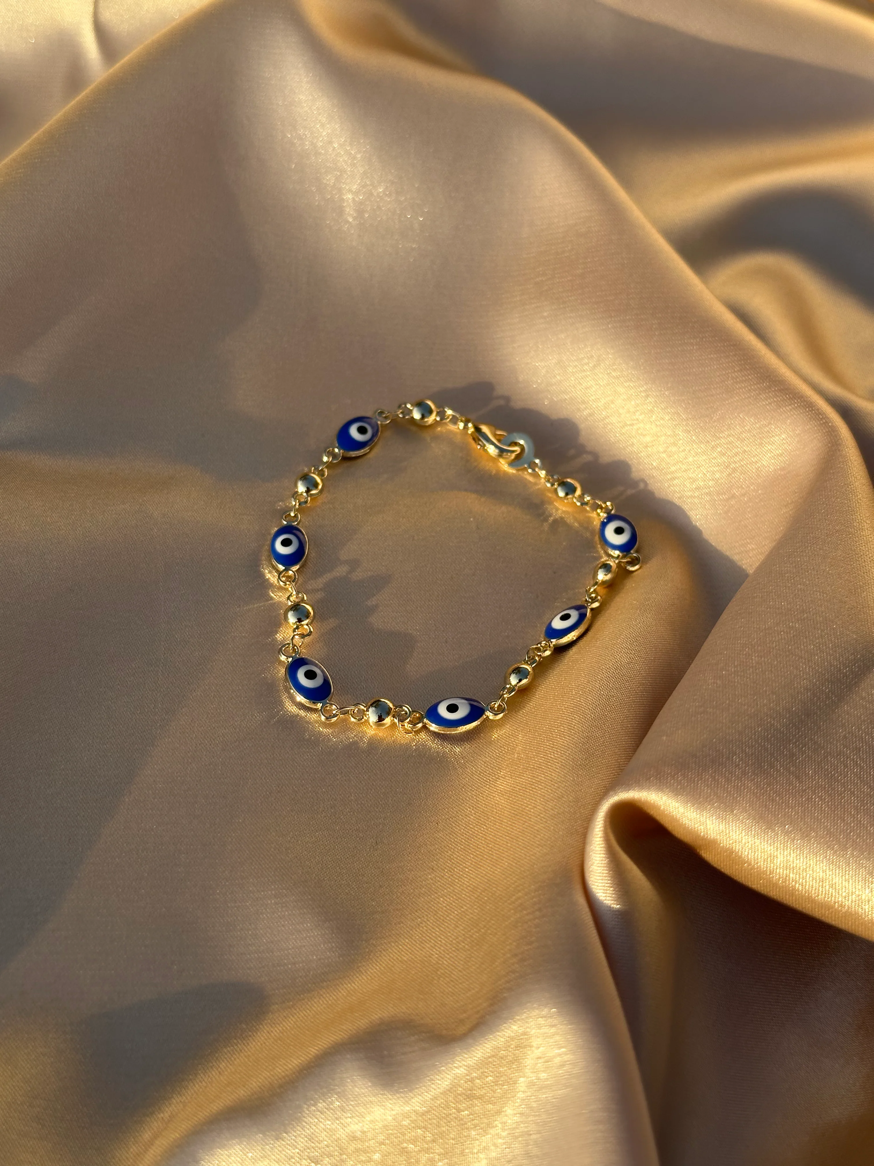 Blue Evil Eye Bracelet