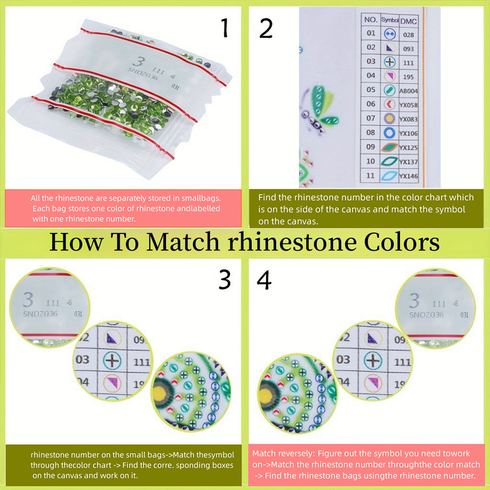 6Pcs DIY Diamond Painting Greeting Card - Rapunzel