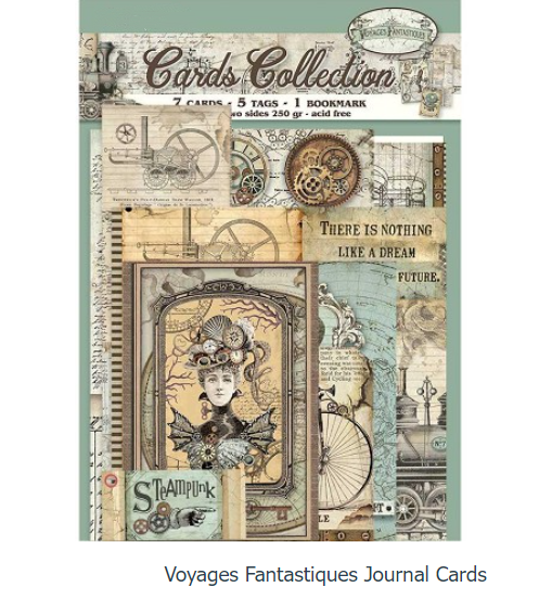 Voyages Fantastiques Journal Cards