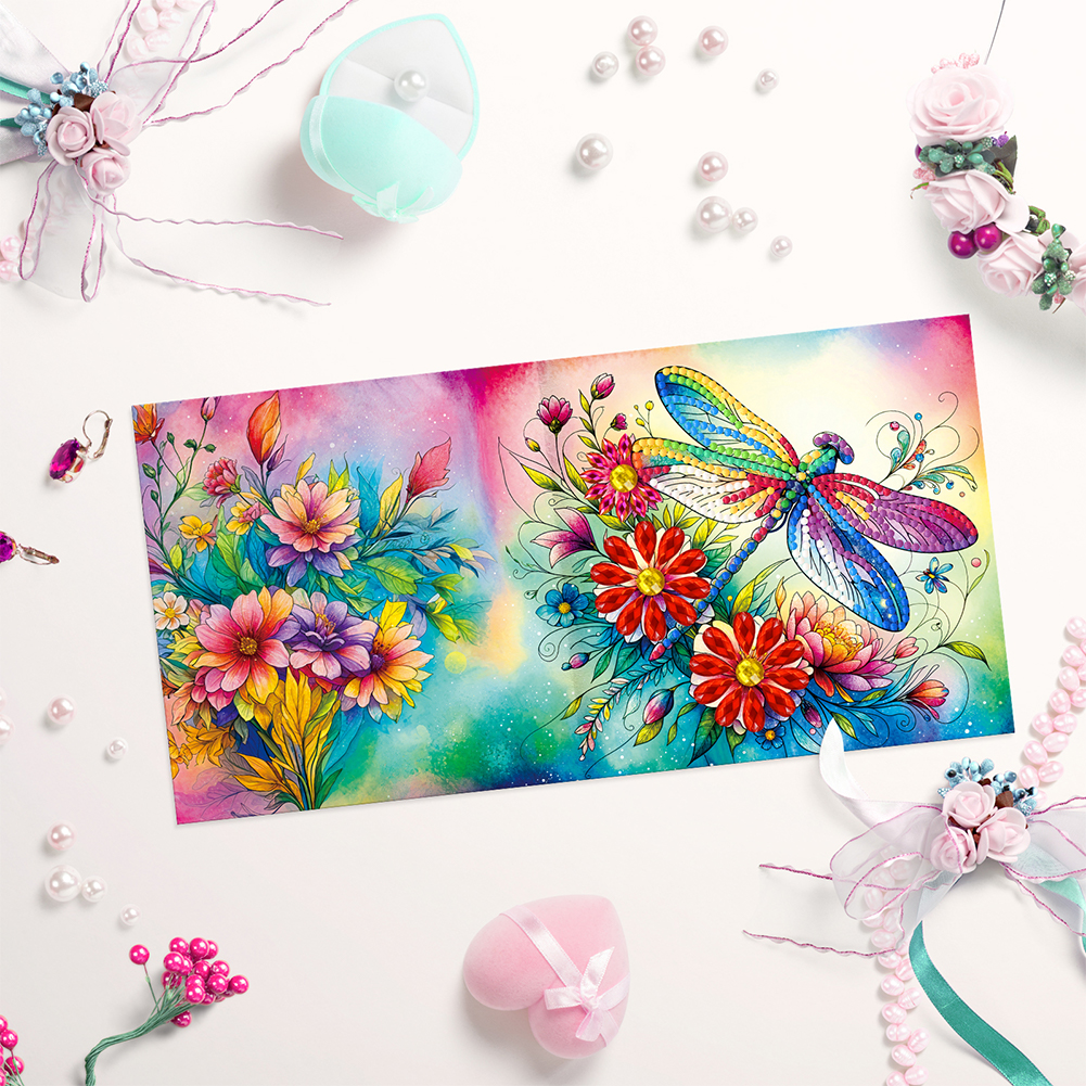 12Pcs DIY Diamond Painting Greeting Card - Animal