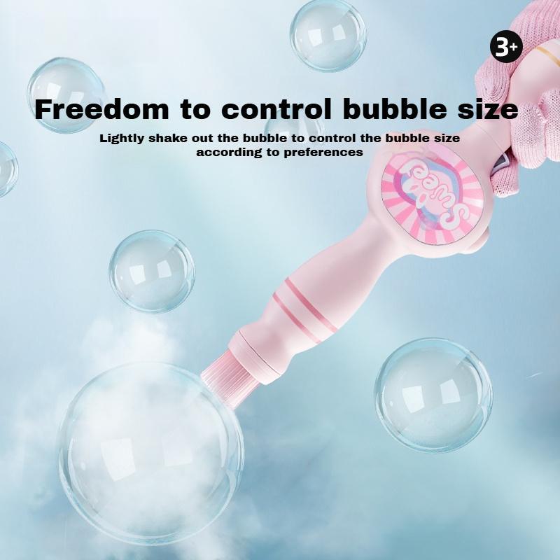 ✨ Magic Bubble Fog Wand for Kids – Fun Science Toy for Summer Play & Parent-Child Bonding