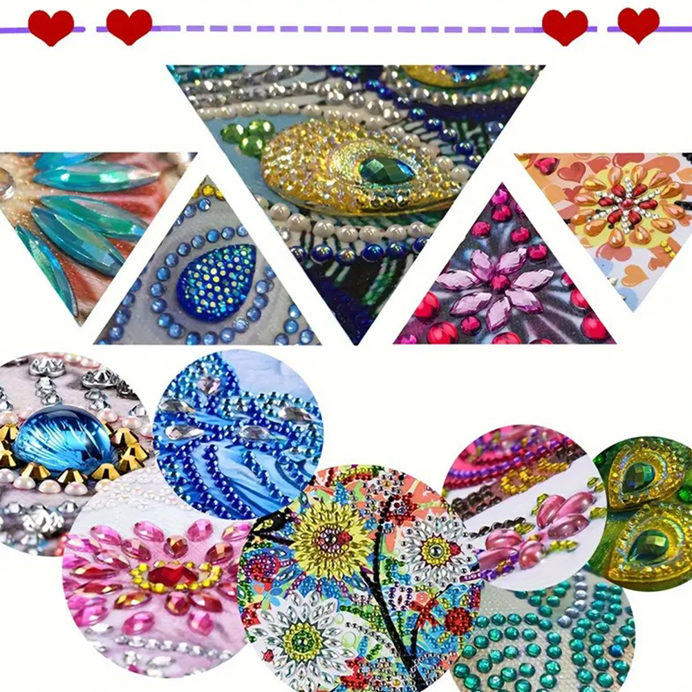 6Pcs DIY Diamond Painting Greeting Card - Ballet