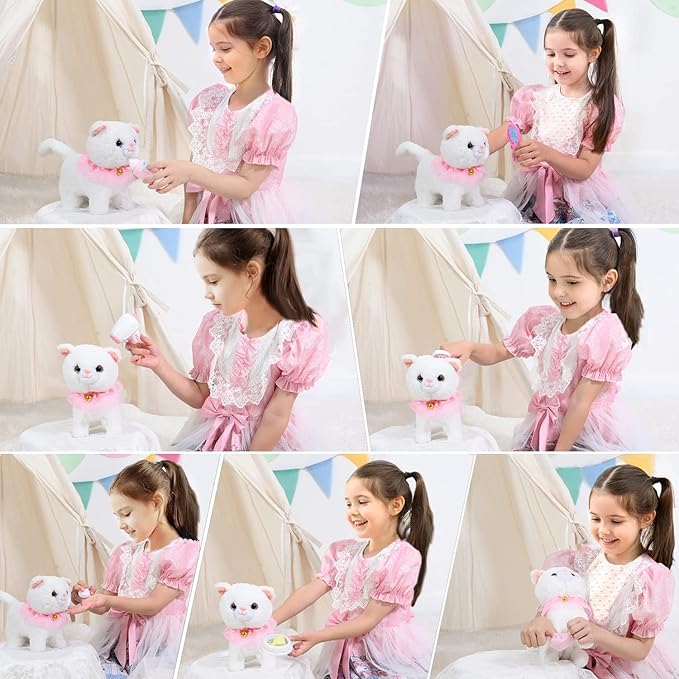 Interactive Toy Cat For Kids