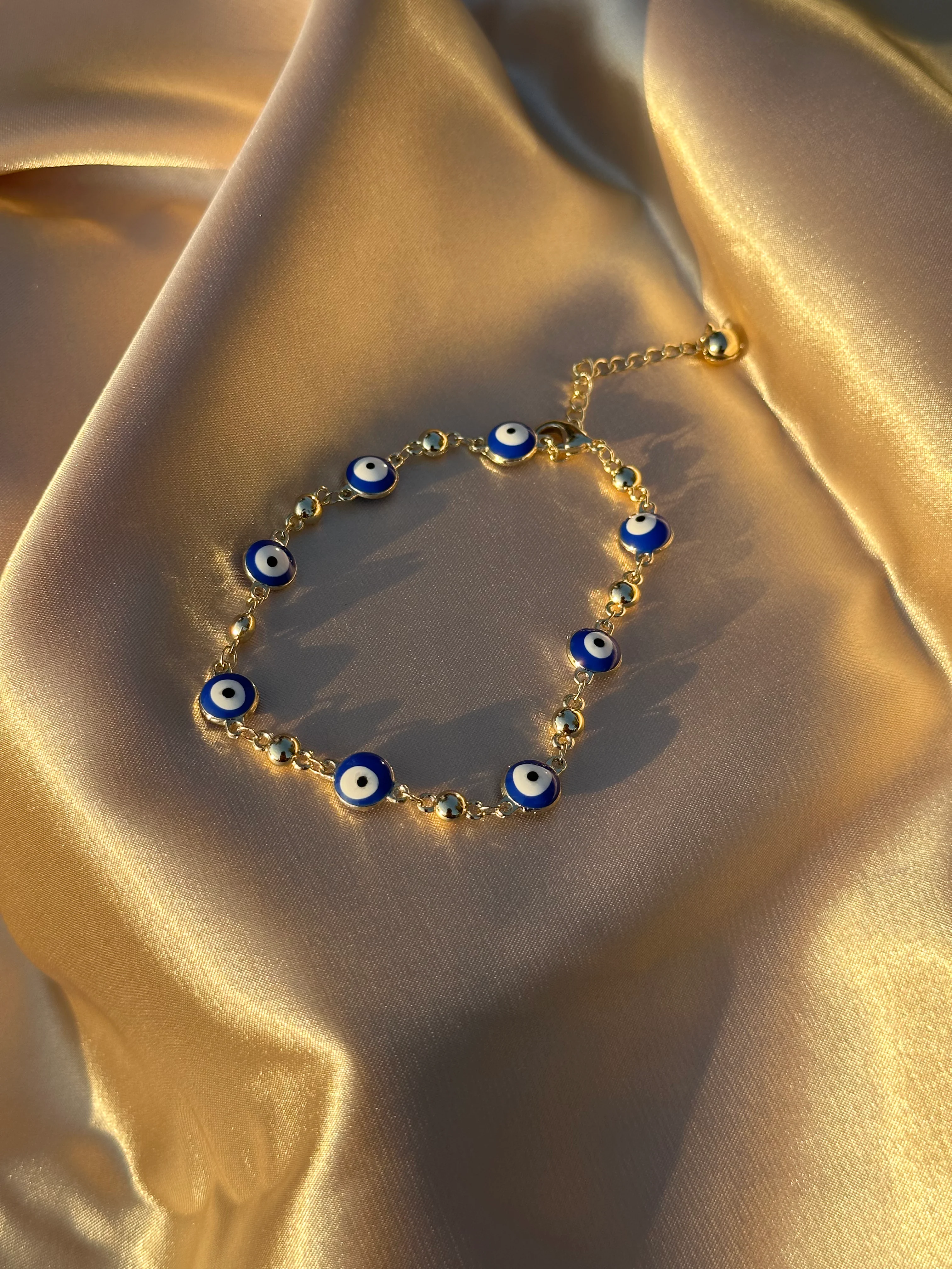 Blue Evil Eye Anklet