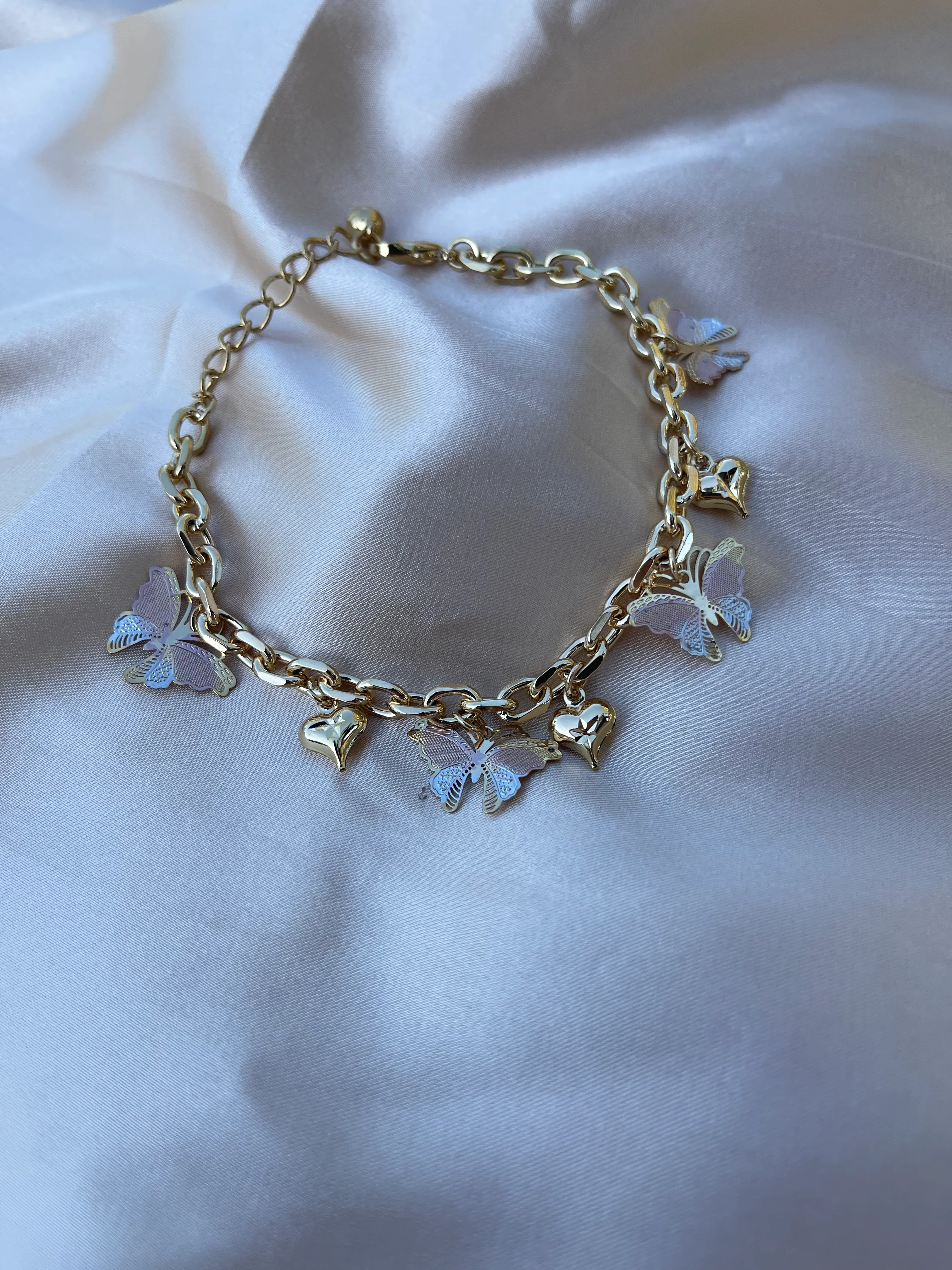 Butterfly Heart Bracelet