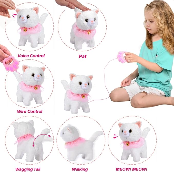 Interactive Toy Cat For Kids