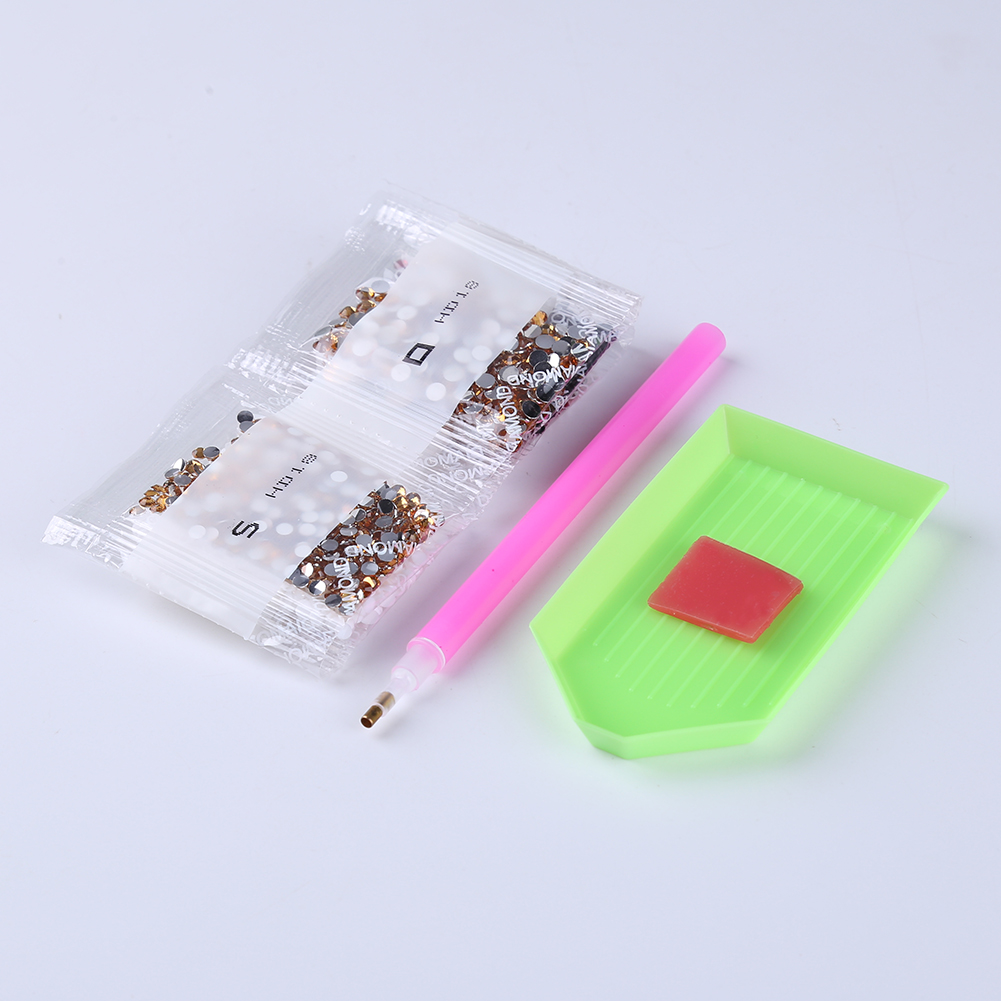 (Limited Stock)16pcs DIY Diamond Painting Greeting Card - Merry Christmas