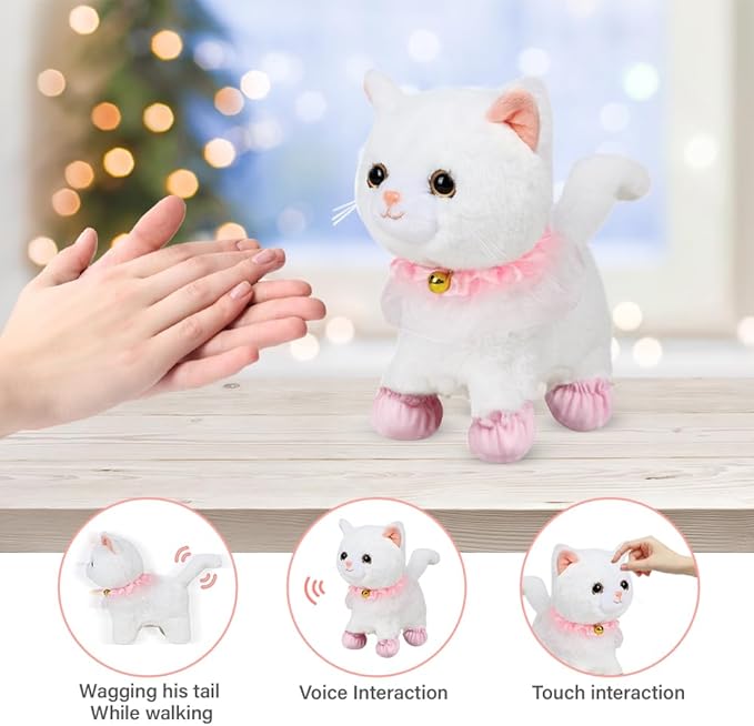 Interactive Toy Cat For Kids