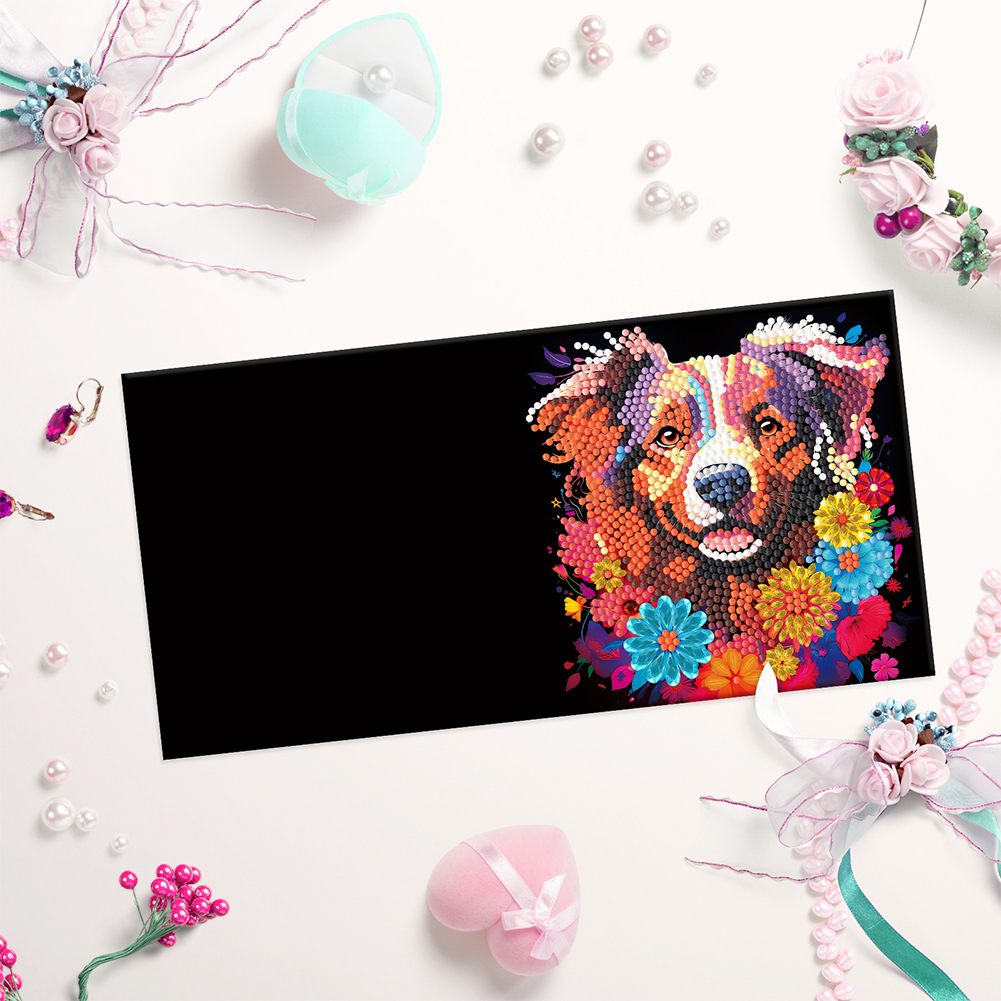 8pcs DIY Diamond Painting Greeting Card - Cats/Dogs