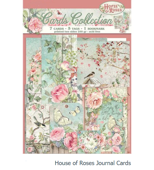 House of Roses Journal Cards