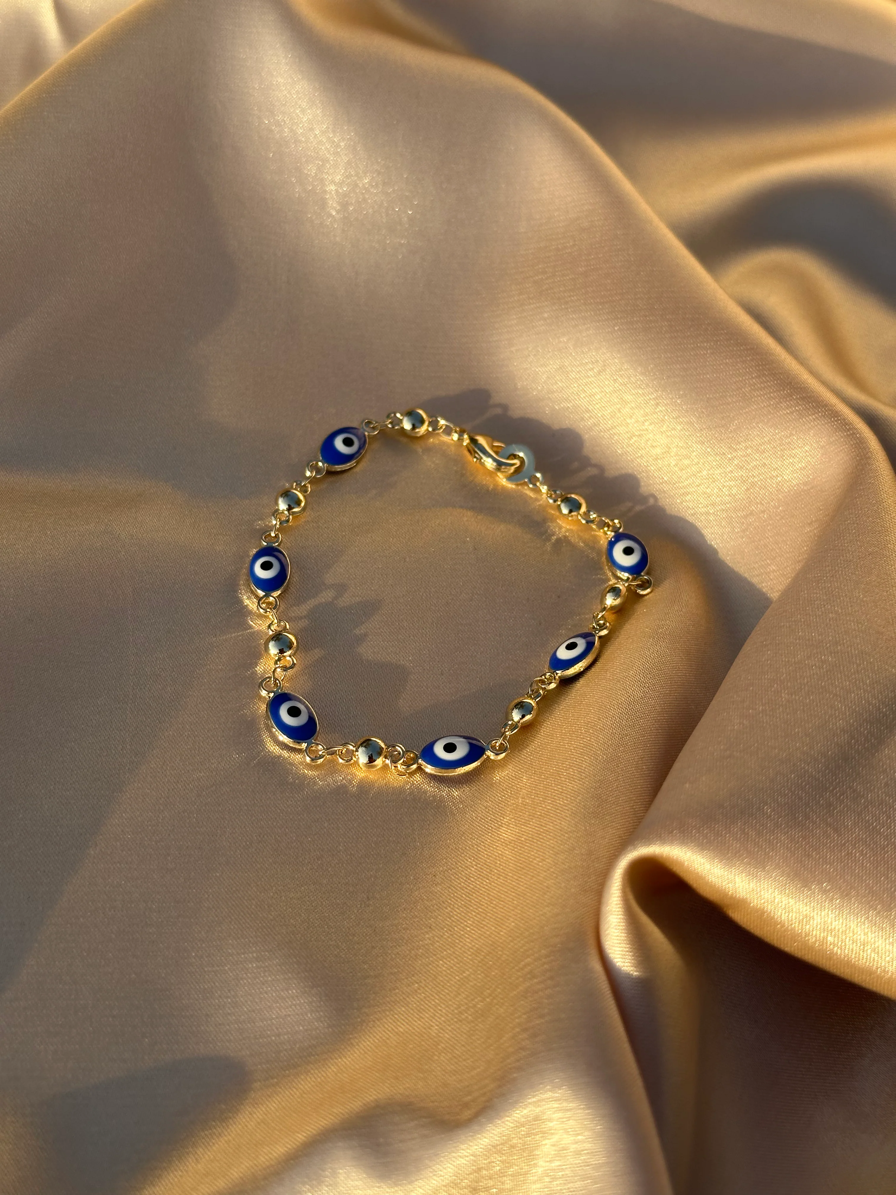 Blue Evil Eye Bracelet