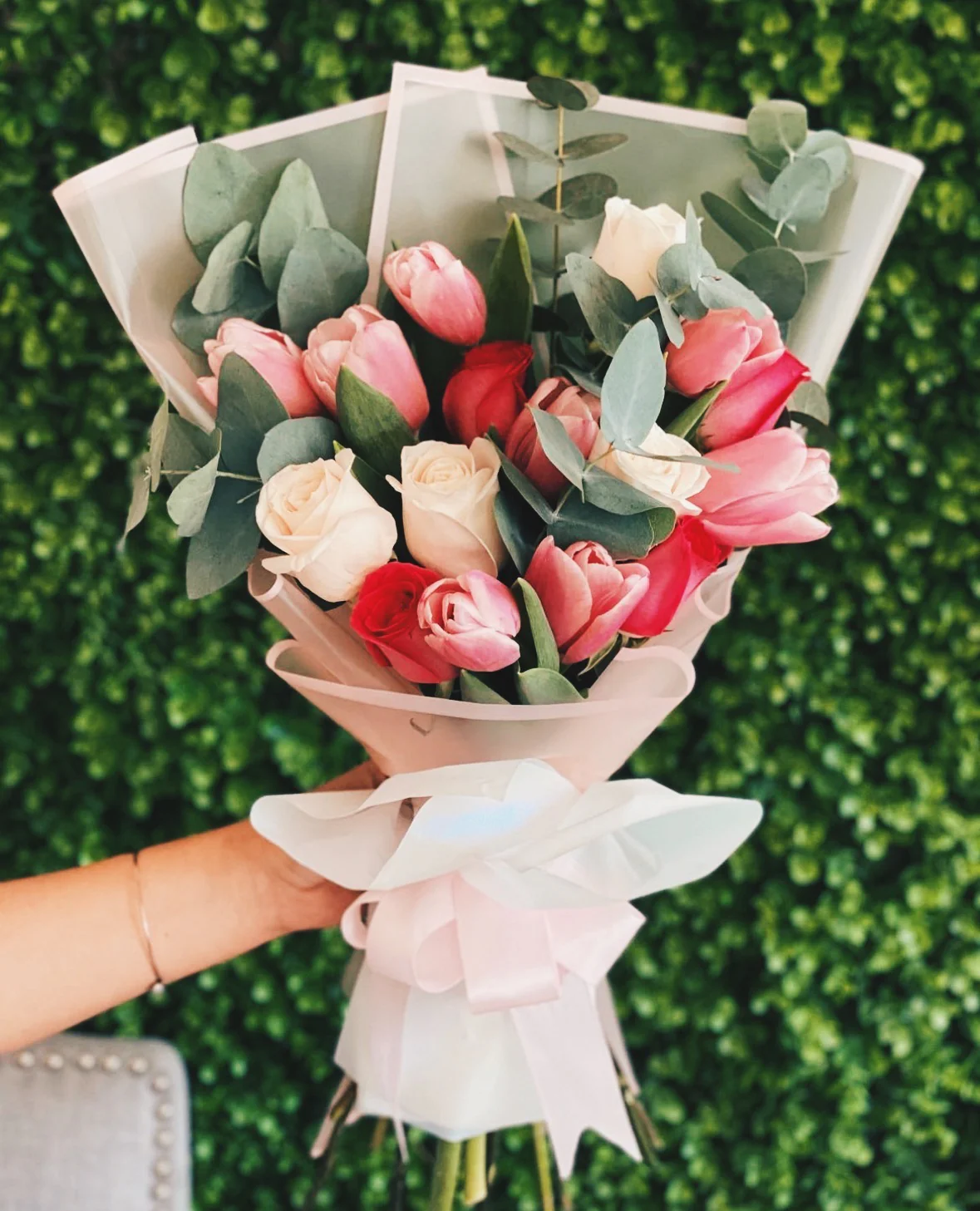 甘くユニークなブーケ