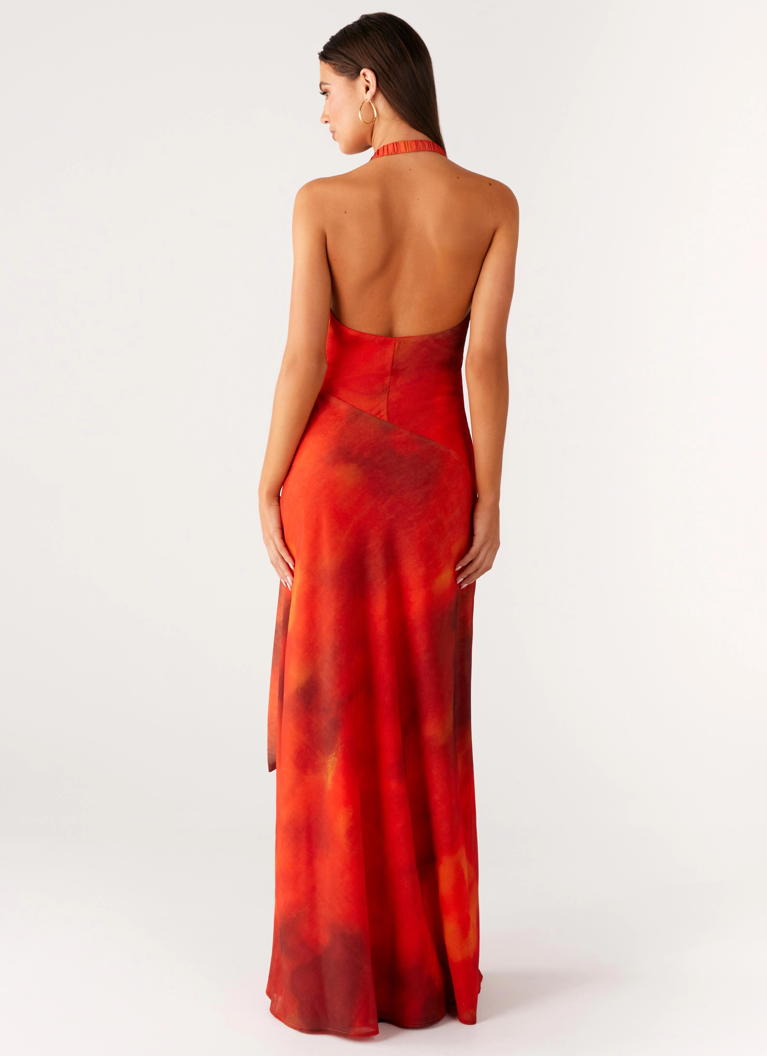 So Chic Maxi Dress - Scarlet Blur