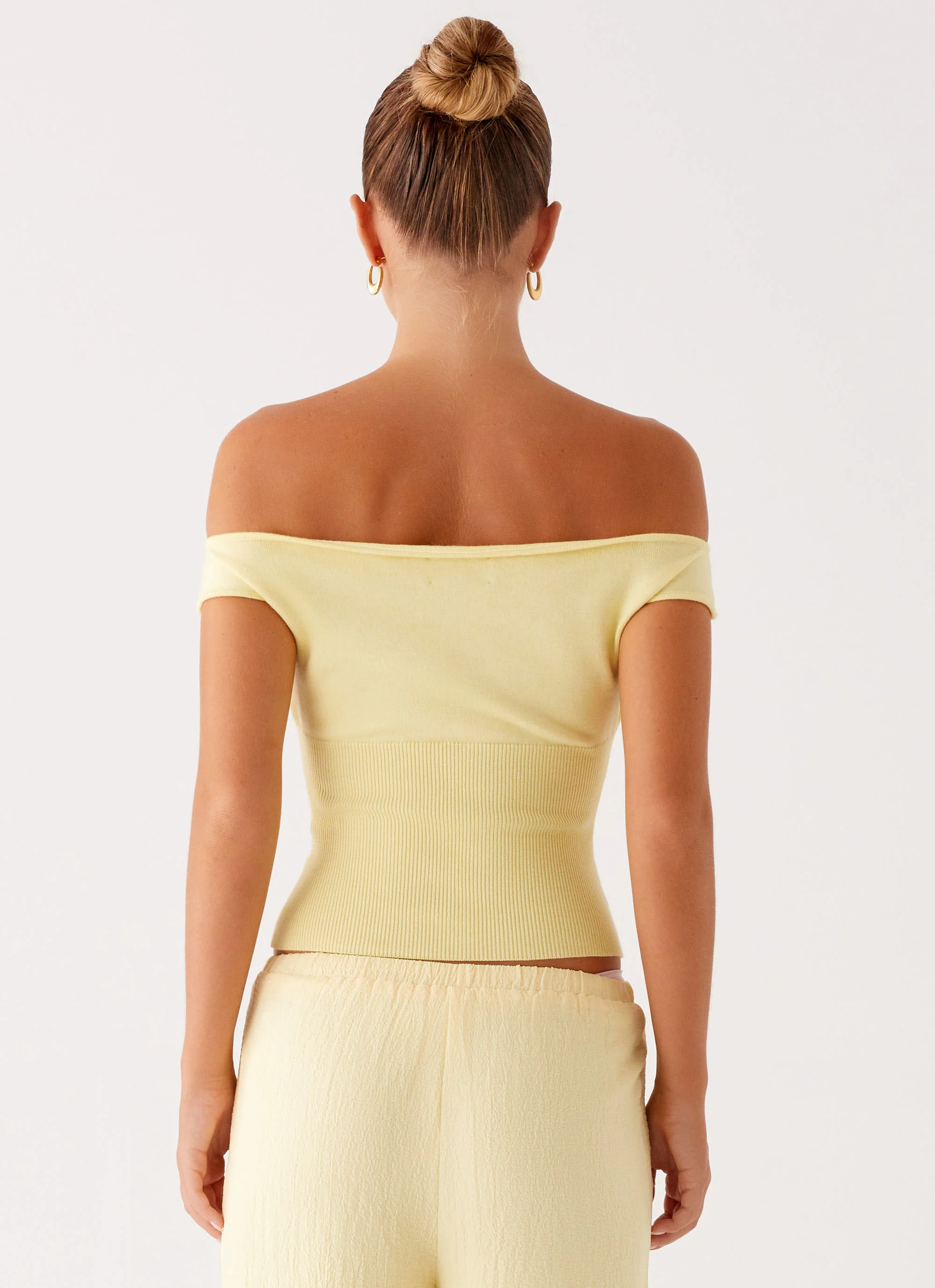 Coleman Knit Top - Yellow