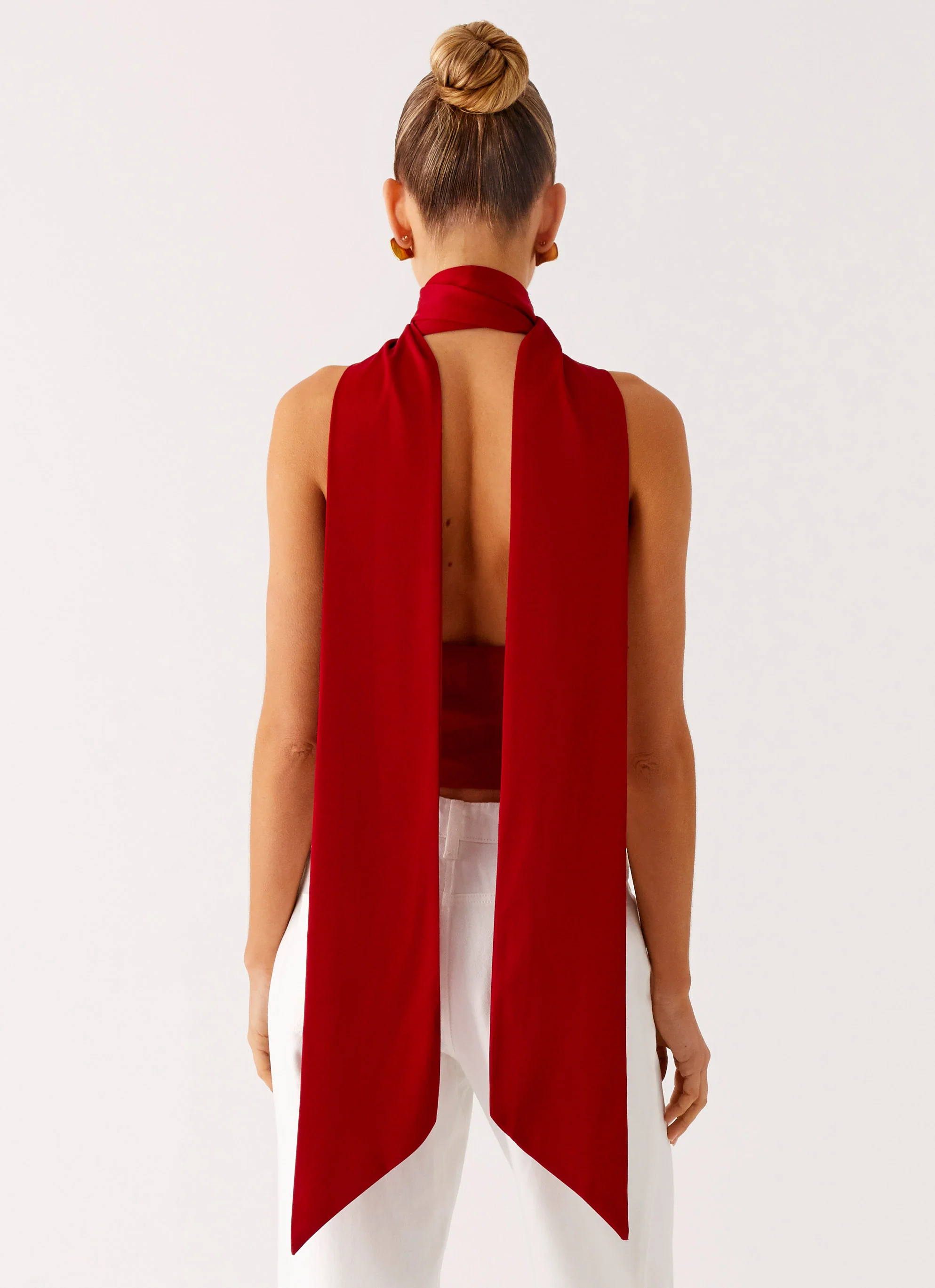 Catching Feelings Top - Red