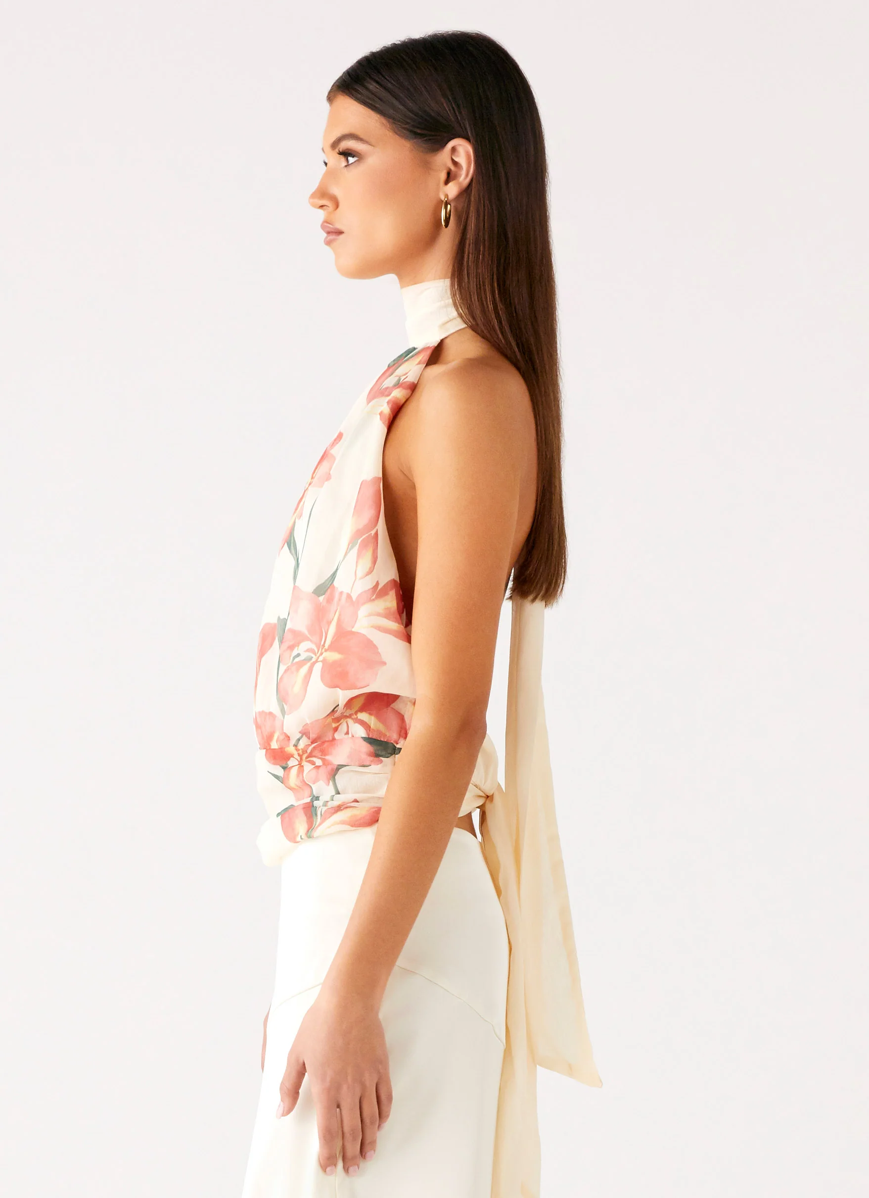 Romelia Halter Top - Siena Floral