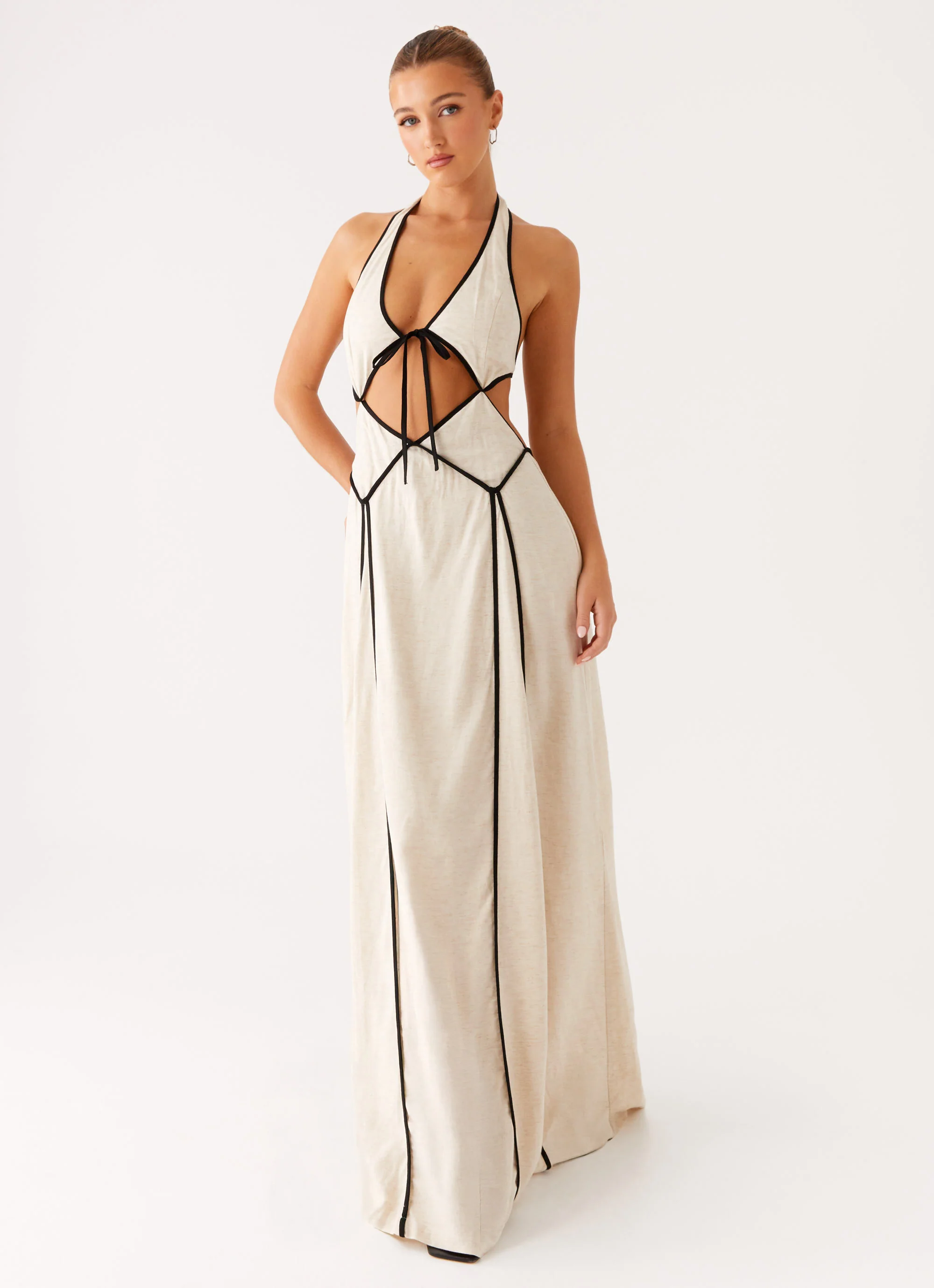Sonnet Maxi Dress - Oatmeal
