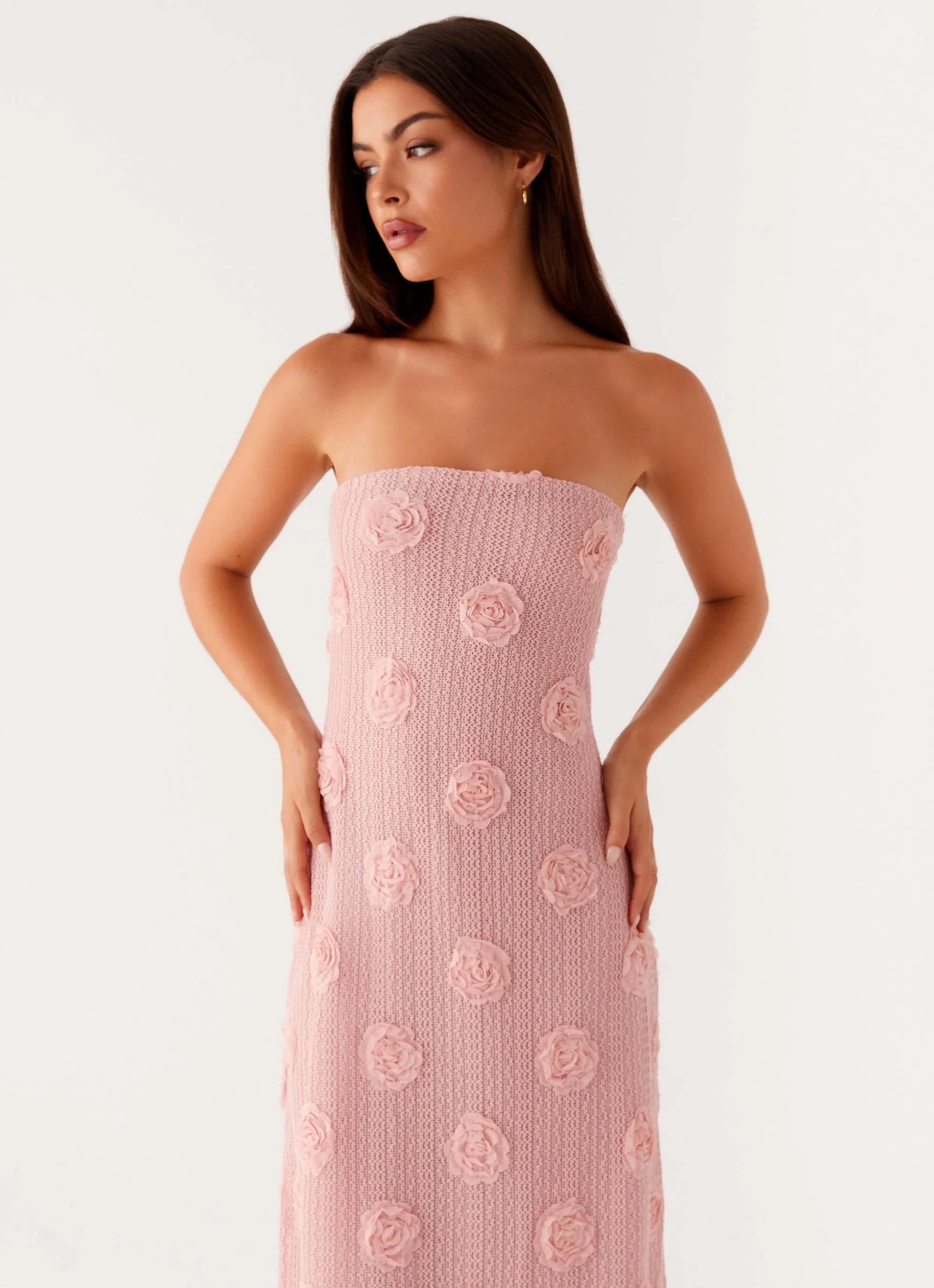 Holly Maxi Dress - Pink