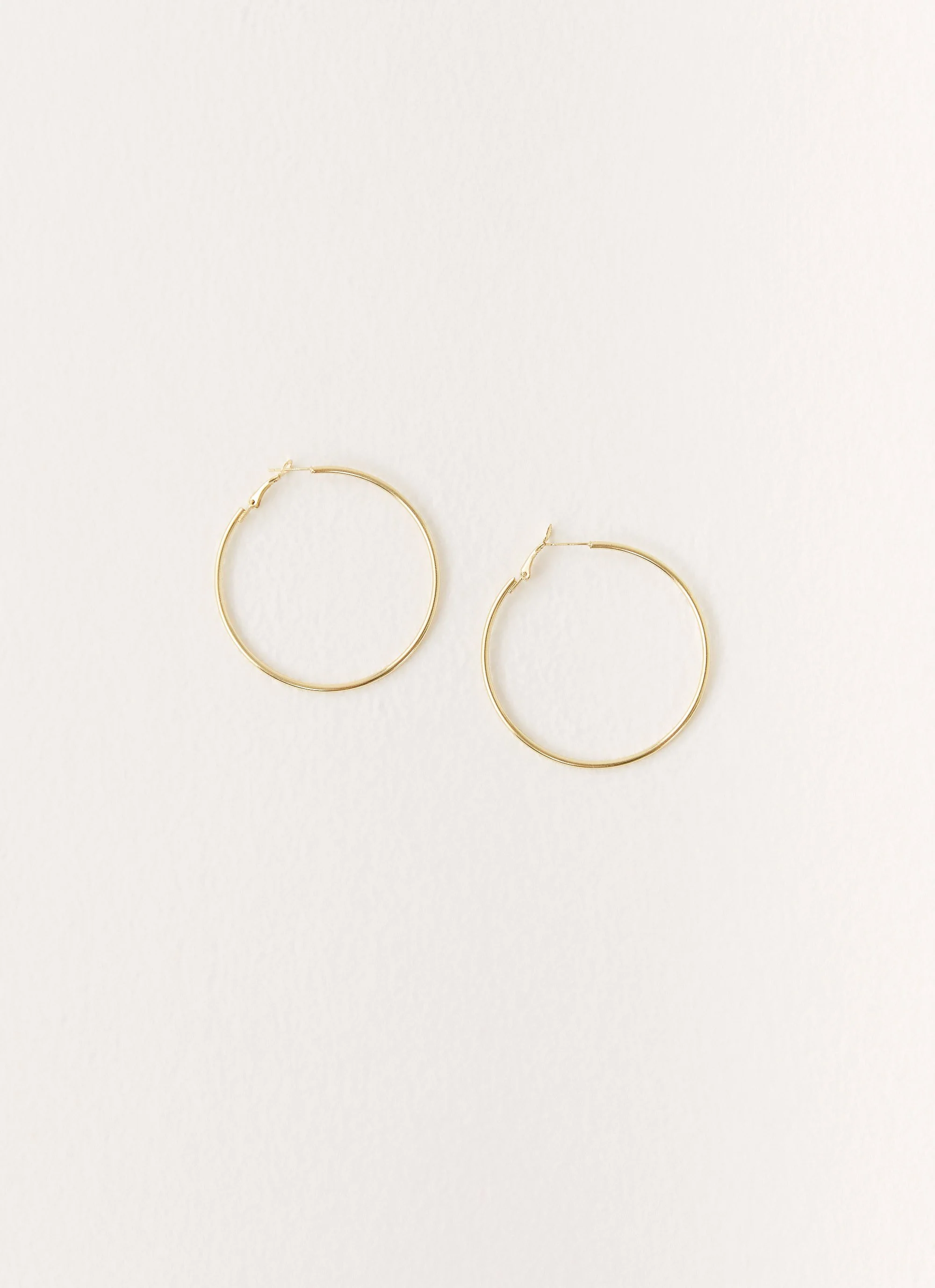 Maxxy Hoop Earrings - Gold