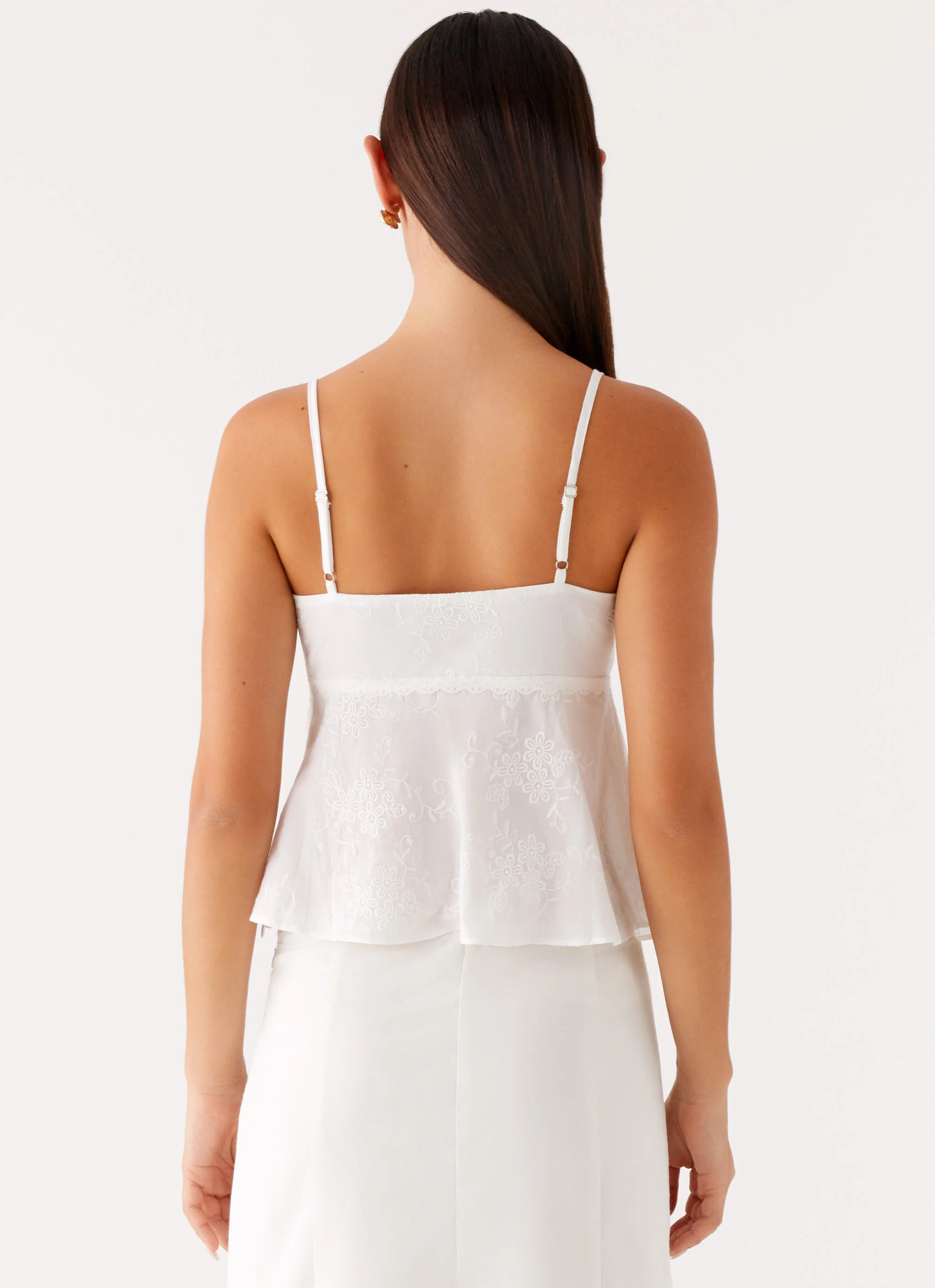 Irena Cami Top - White