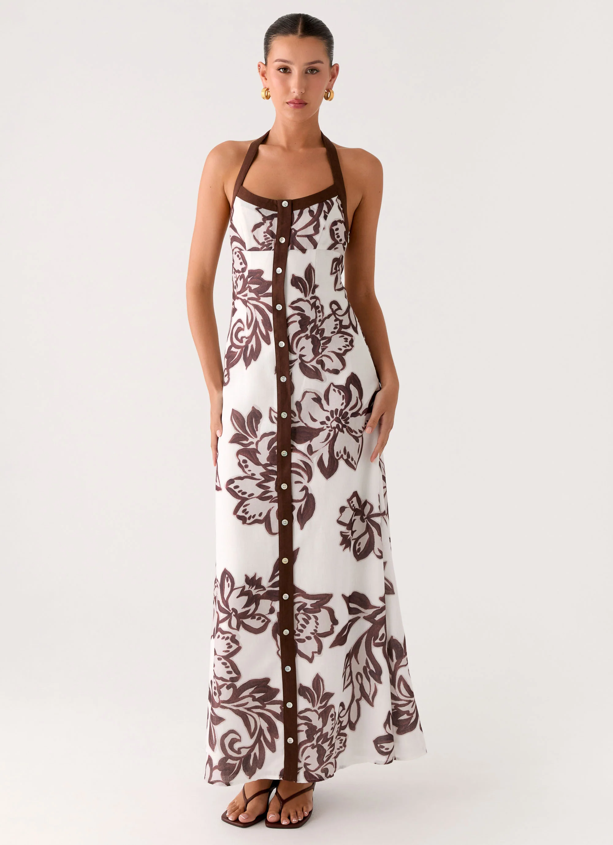 Jovanni Maxi Dress - Vanilla Meadow