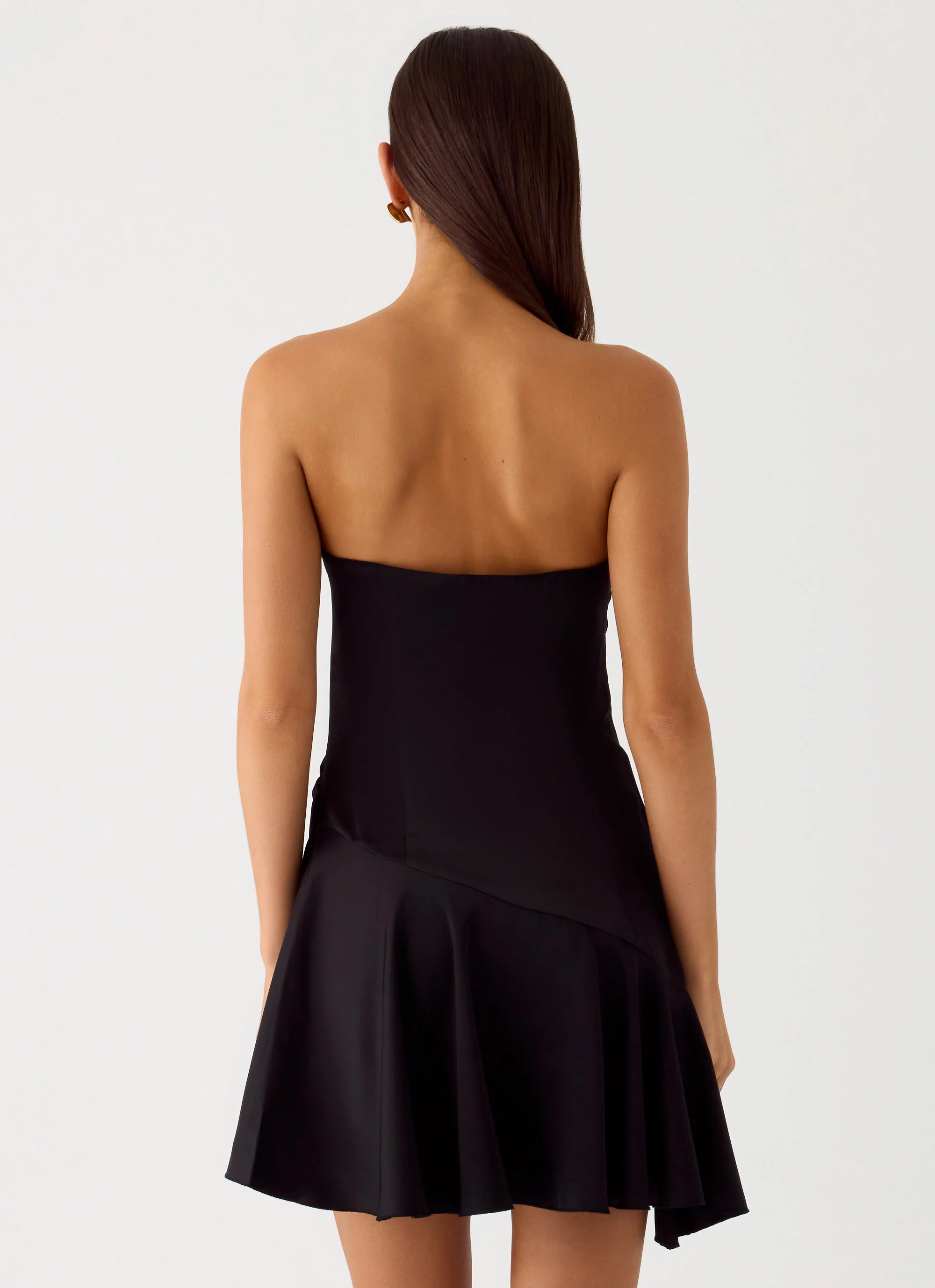 Luna Night Mini Dress - Black