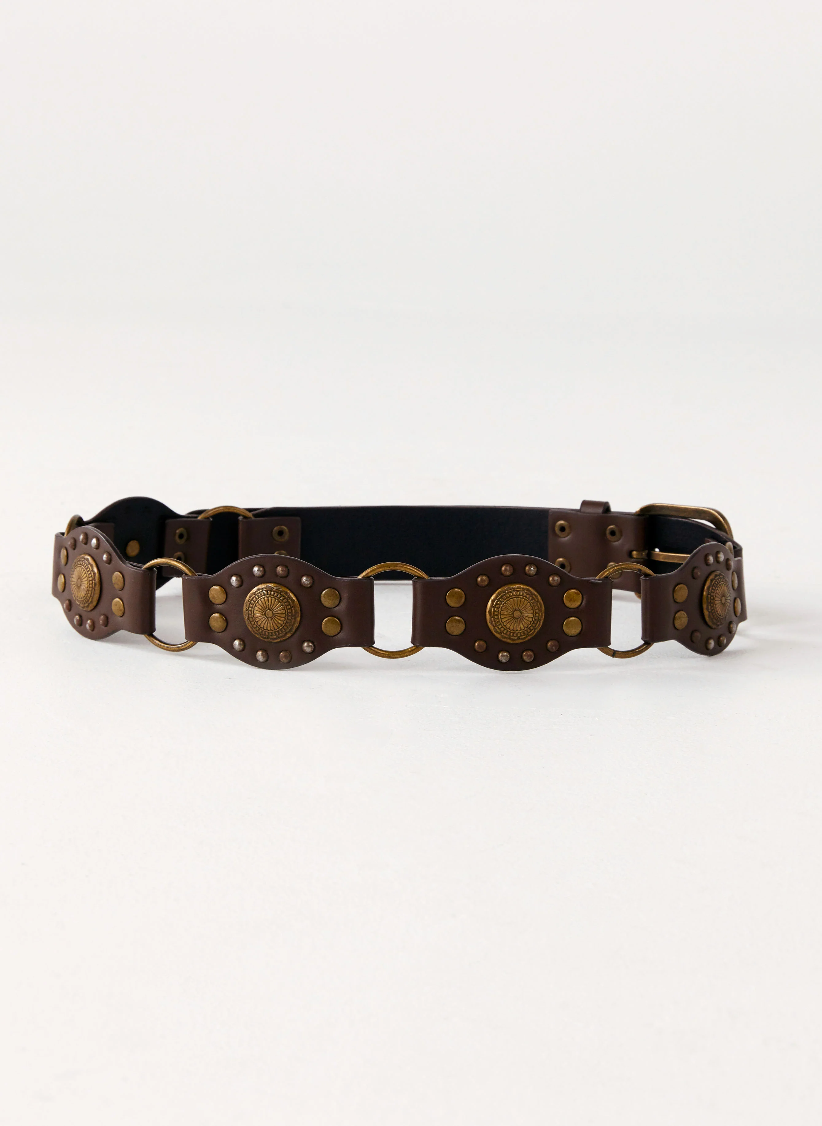 Laina Ring Belt - Brown