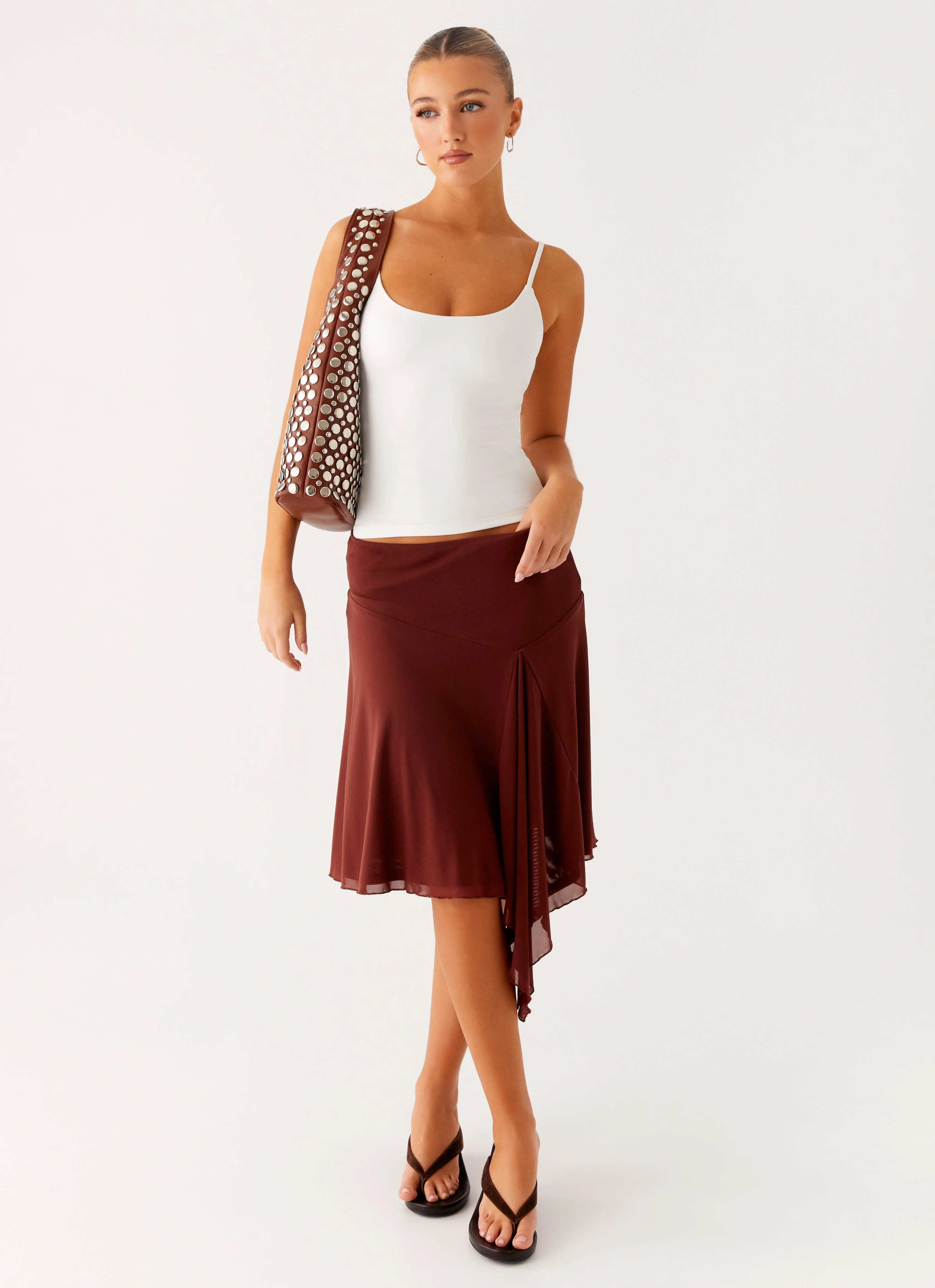 Rocky Shoulder Bag - Brown